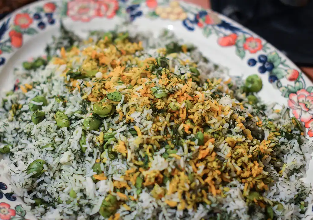 طرز تهیه سبری پلو